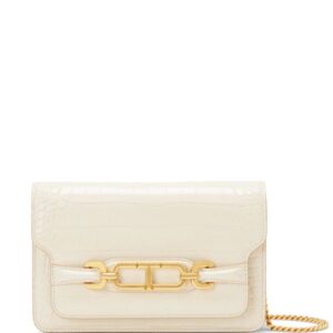TOM FORD small crocodile-embossed shoulder bag