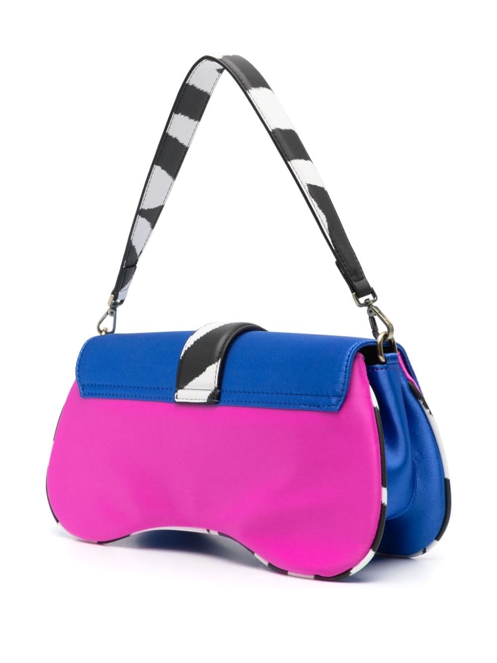 Just Cavalli colourblock shoulder bag - Image 2