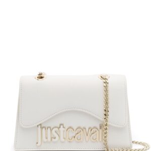 Just Cavalli logo-plaque shoulder bag