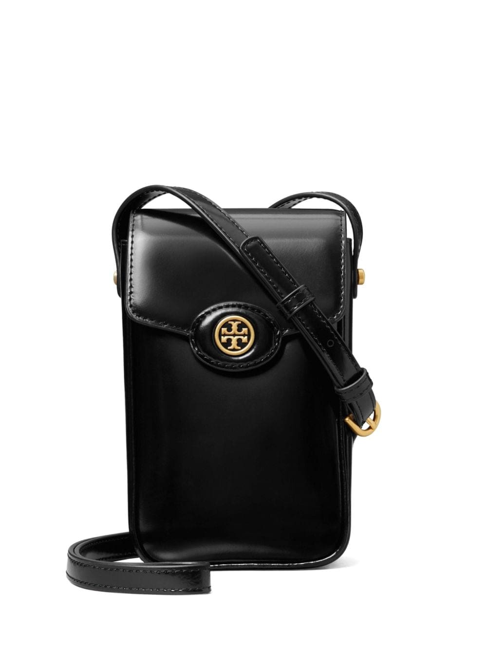 Tory Burch Robinson Spazzolato Crossbody Bag