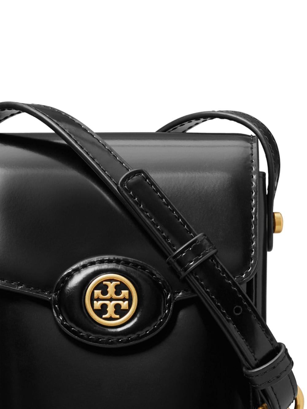 Tory Burch Robinson Spazzolato Crossbody Bag - Image 3