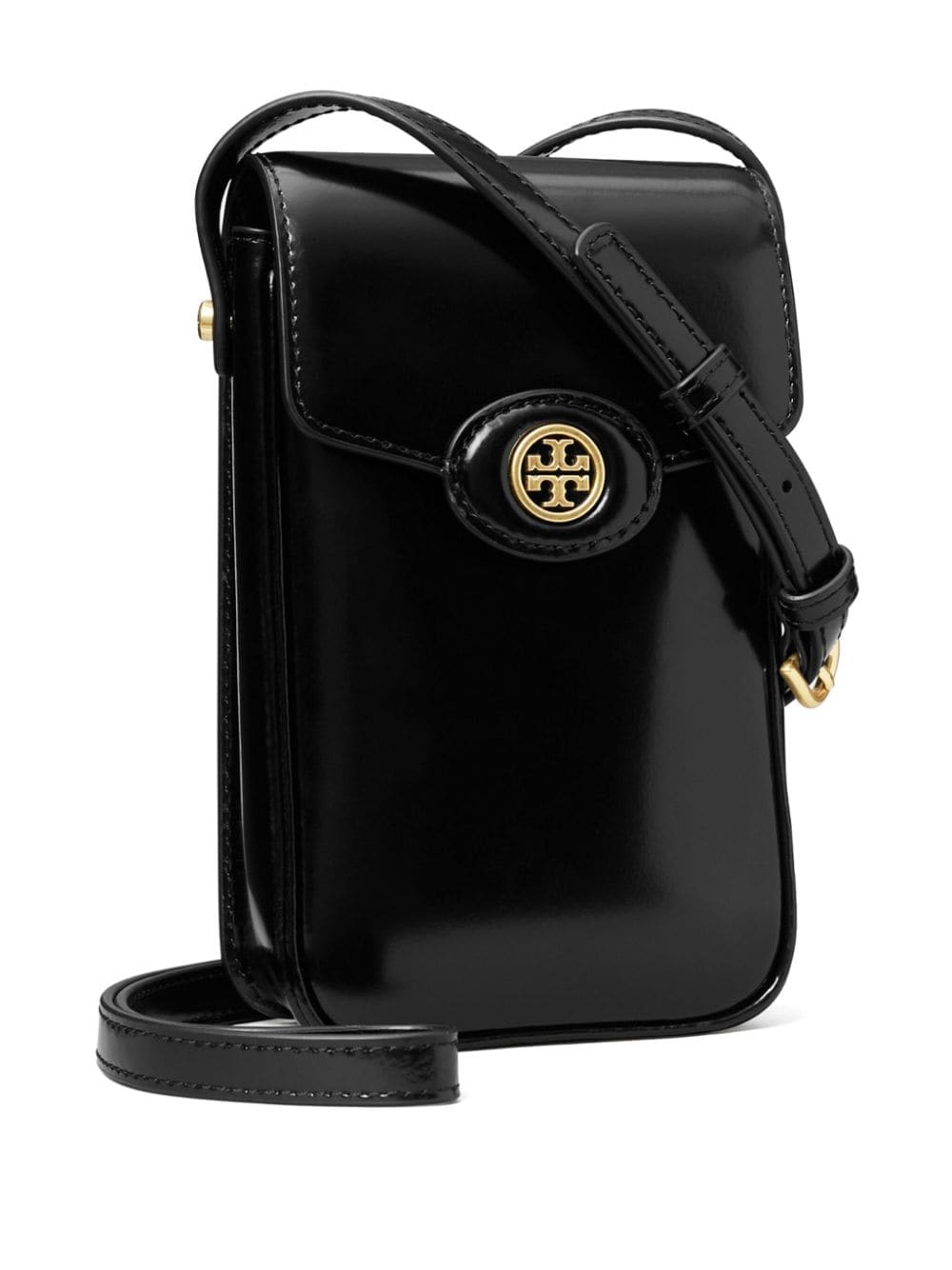 Tory Burch Robinson Spazzolato Crossbody Bag - Image 4