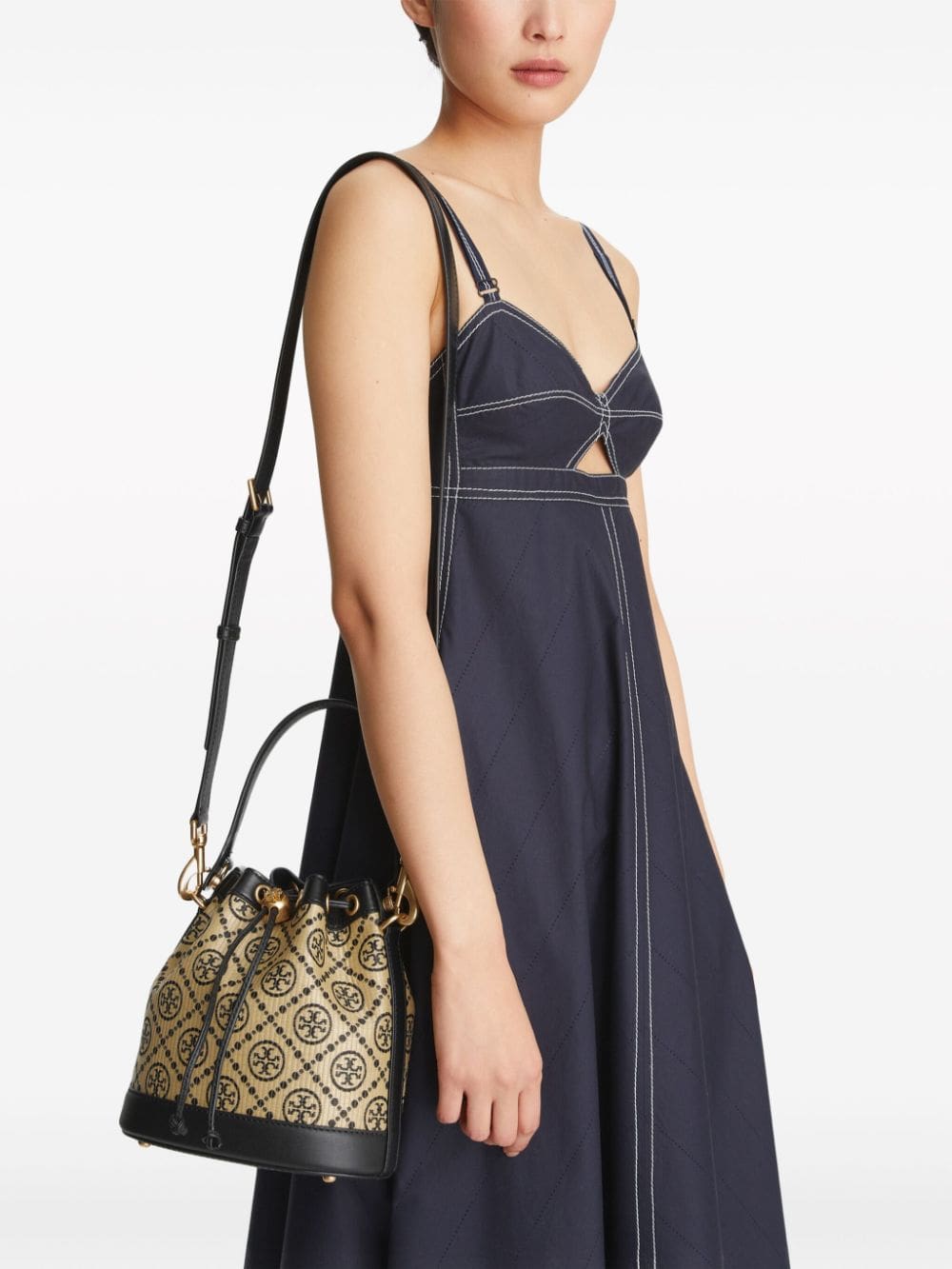 Tory Burch T Monogram bucket hat - Image 2