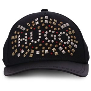 HUGO studded-logo baseball cap