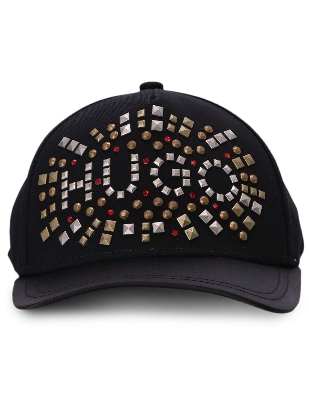 HUGO studded-logo baseball cap