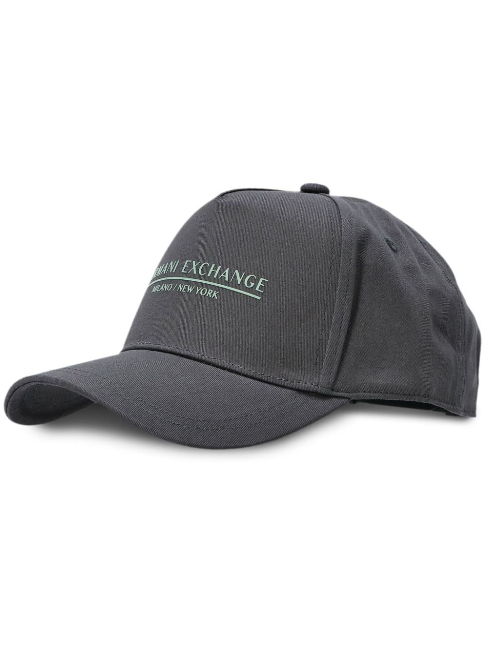 Armani Exchange logo-lettering baseball cap