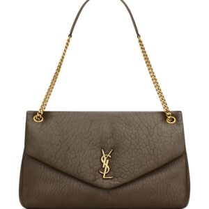 Saint Laurent large Calypso leather shoulder bag