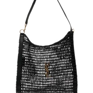 Saint Laurent Oxalis macramé shoulder bag