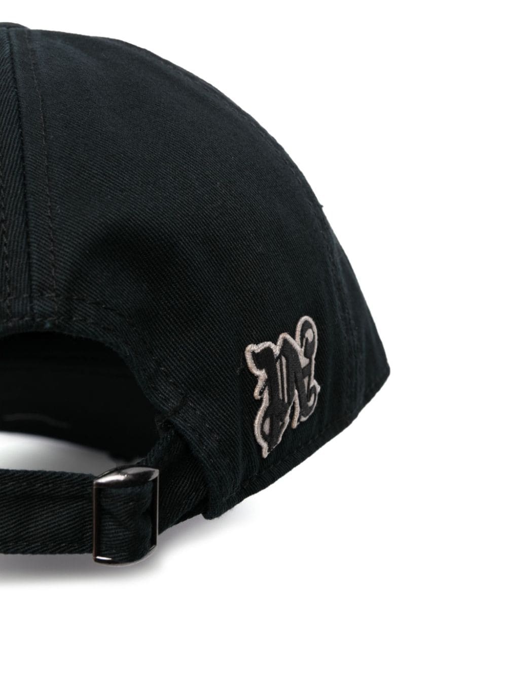 Palm Angels logo-embroidered cotton cap - Image 2