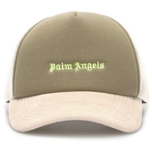 Palm Angels logo-embroidered trucker cap