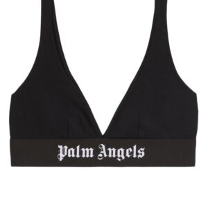 Palm Angels logo-band triangle bra