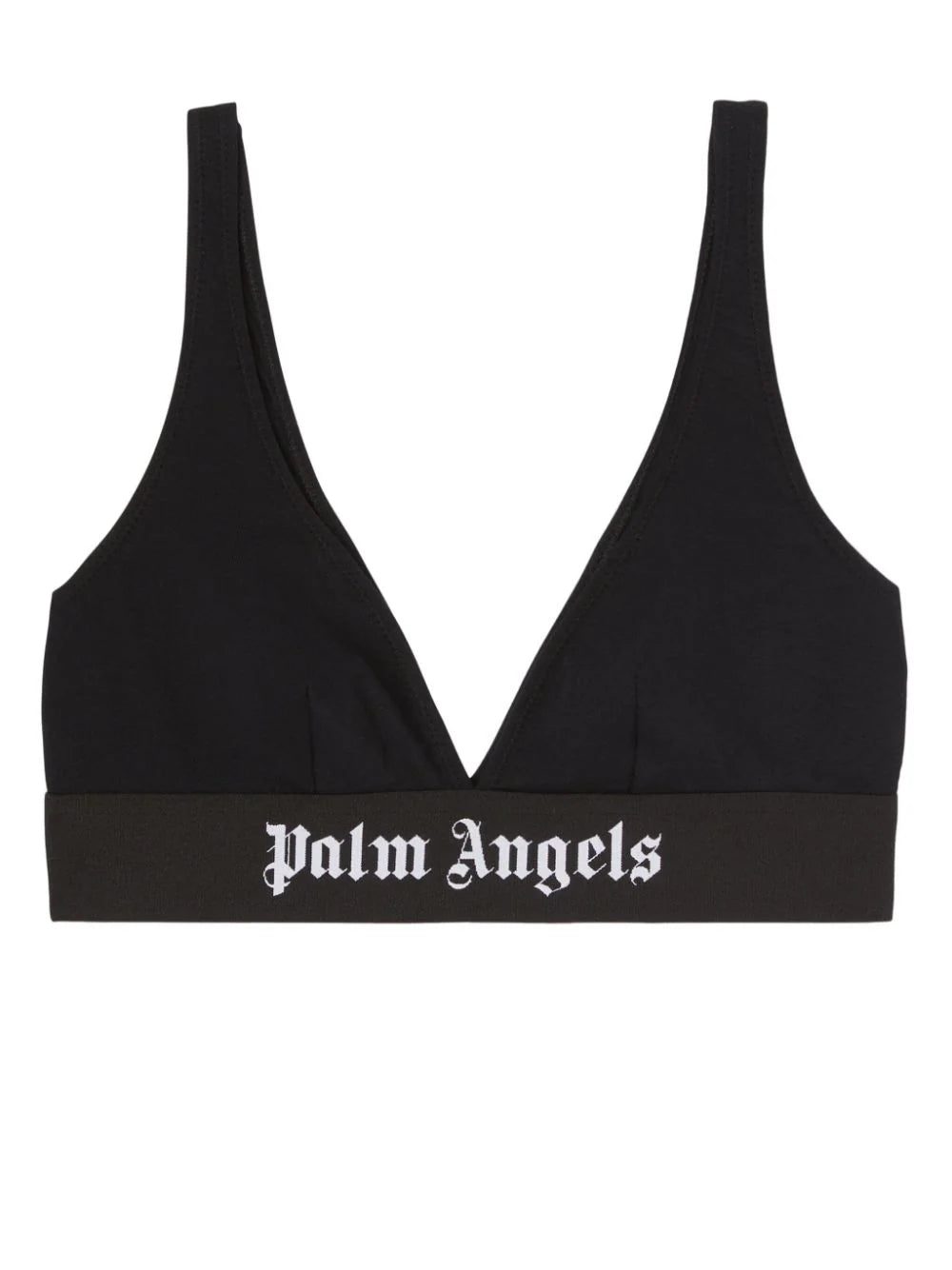 Palm Angels logo-band triangle bra