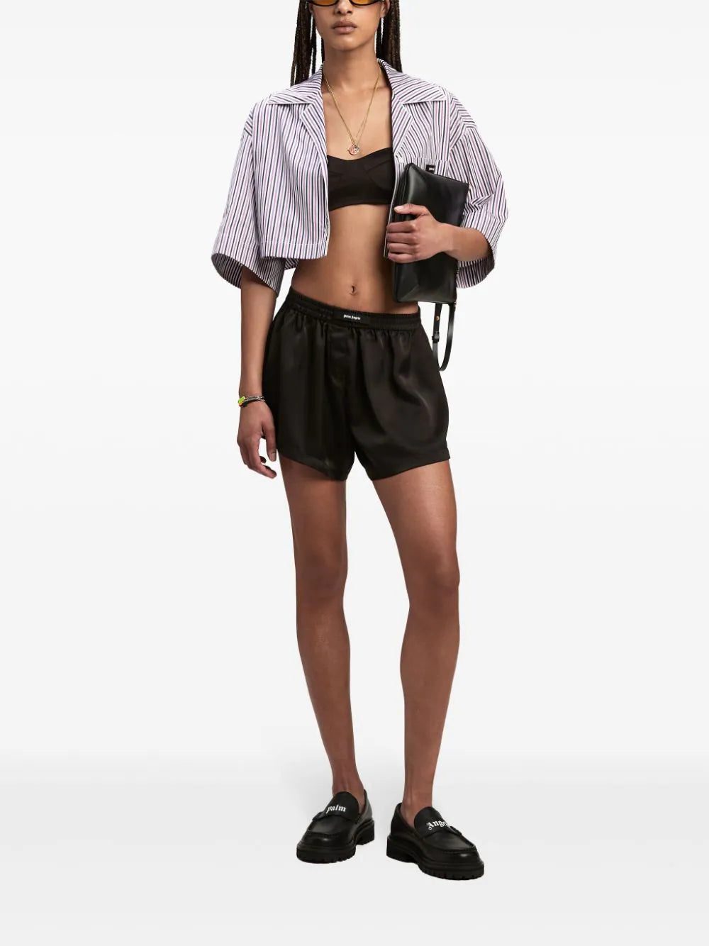 Palm Angels monogram balconette-style bra - Image 2