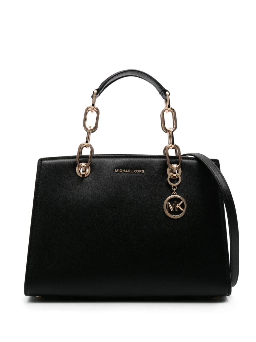 Michael Michael Kors logo-plaque leather tote bag