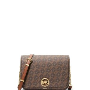 Michael Michael Kors Delancey logo-plaque crossbody bag