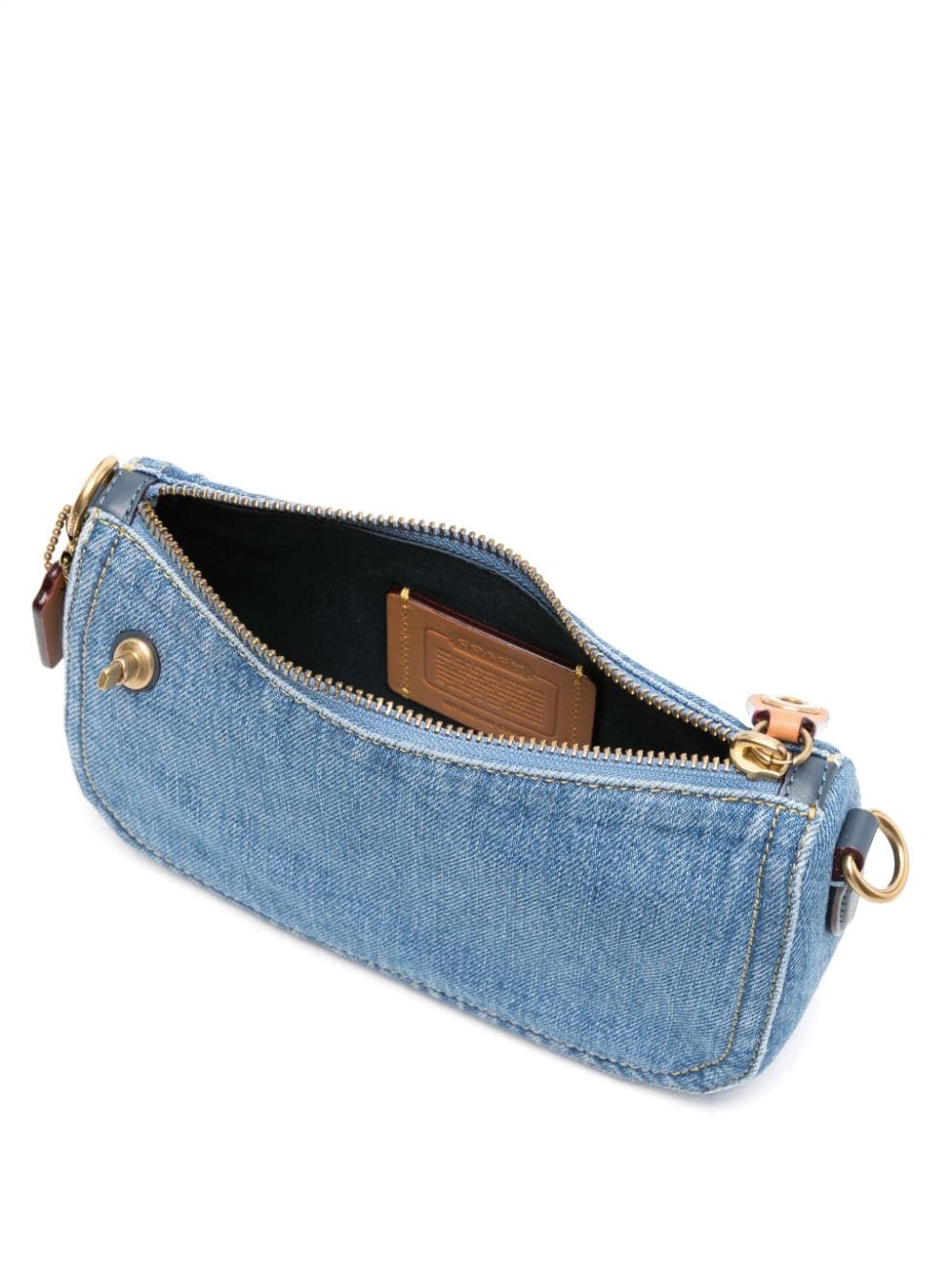 Coach Swinger 20 denim shoulder bag - Image 5