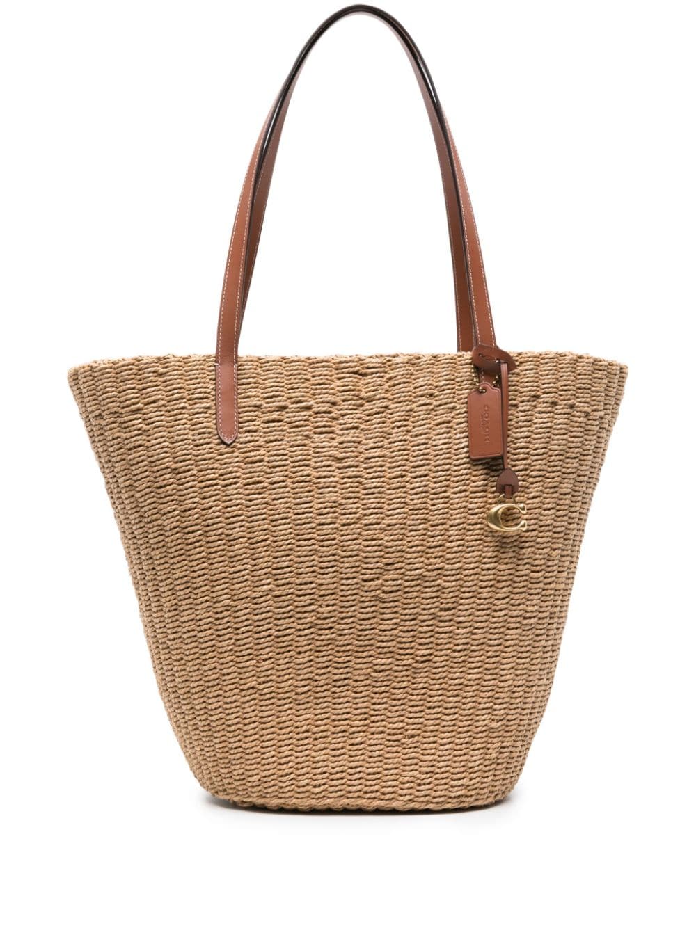 Coach Willow straw tote bag
