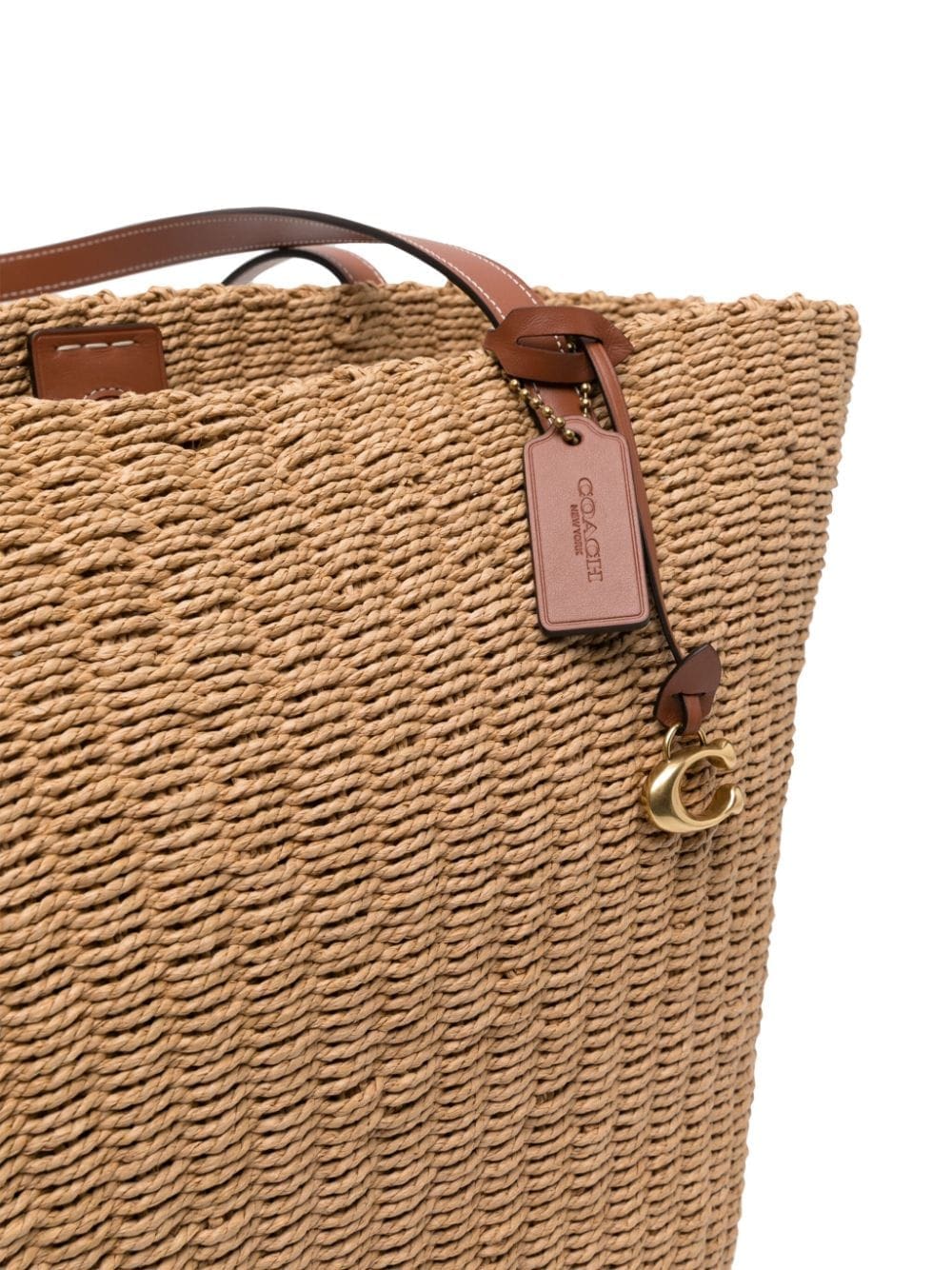 Coach Willow straw tote bag - Image 4