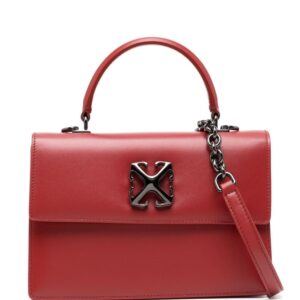 Off-White Jitney leather shoulder bag