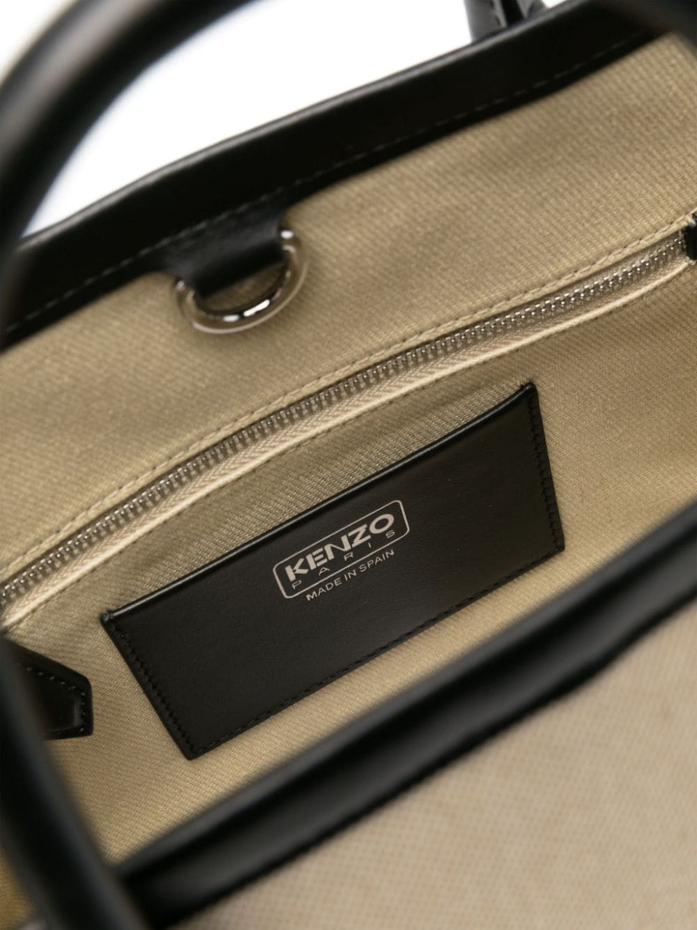 Kenzo logo-patch tote bag - Image 4