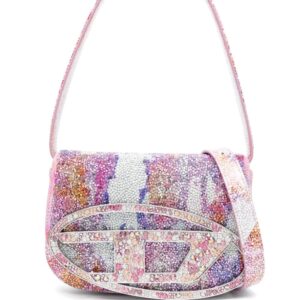 Diesel small 1DR leather shoulder bag