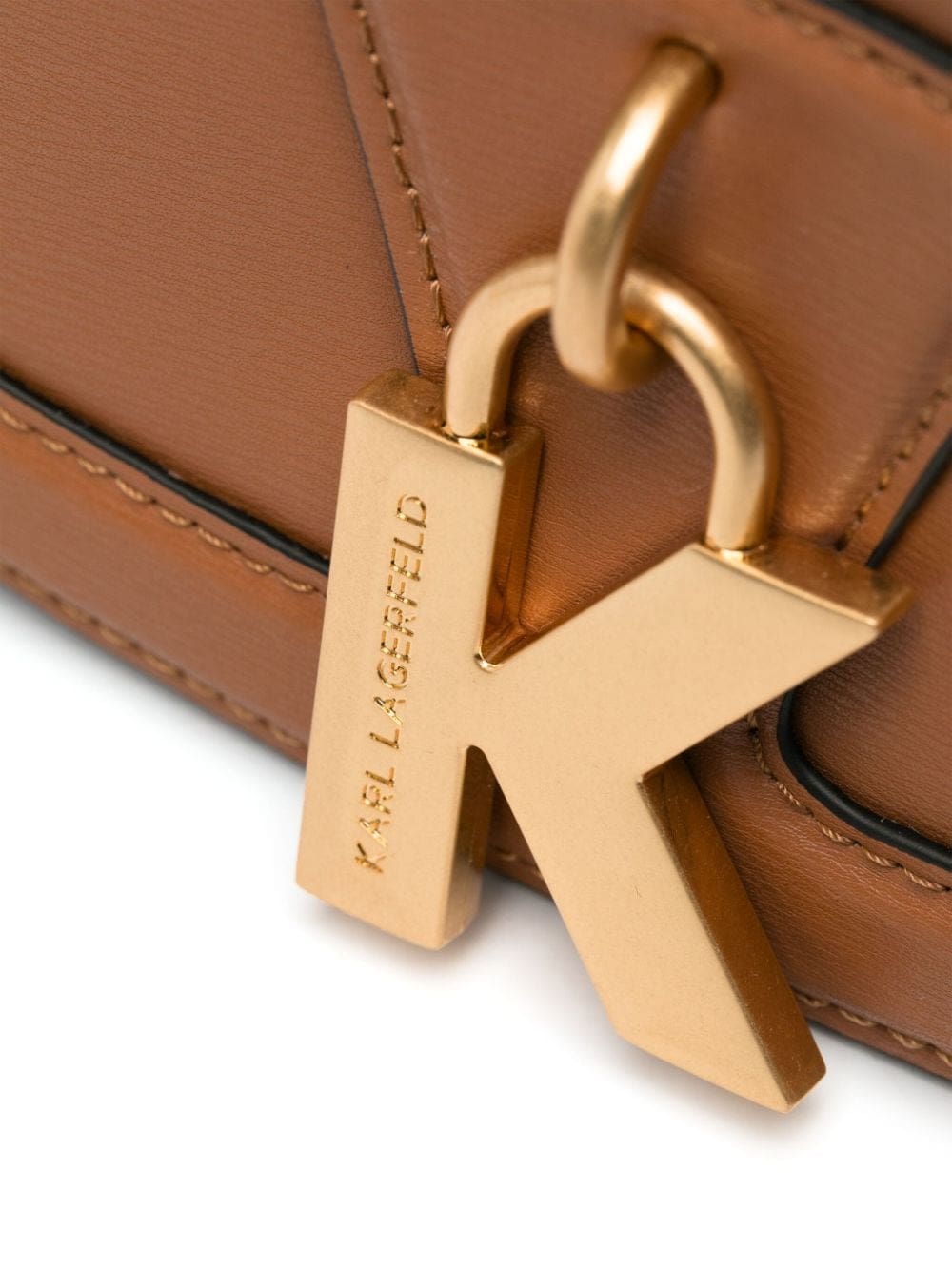 Karl Lagerfeld logo-charm crossbody bag - Image 4