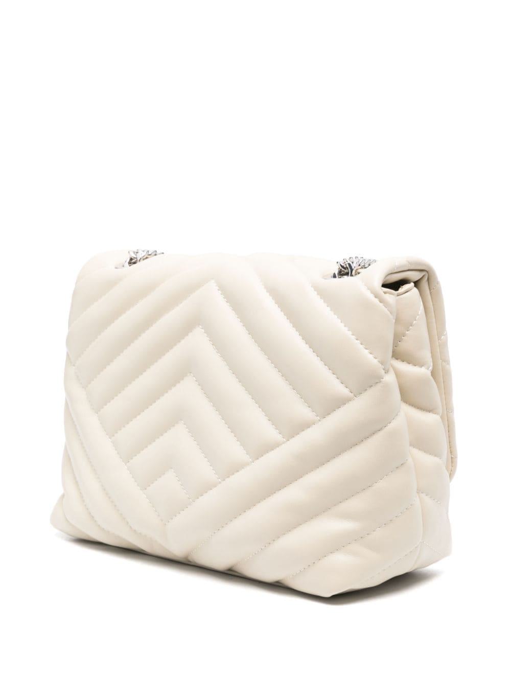 Armani Exchange logo-plaque quilted shoulder-bag - Image 2