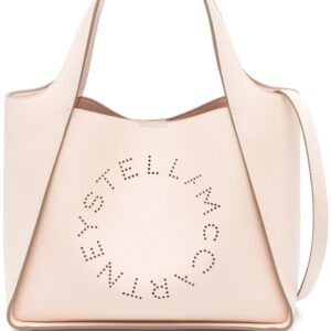Stella McCartney Logo Grainy Alter Mat tote bag