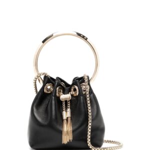 Jimmy Choo nappa leather mini bucket bag