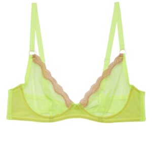 Fleur Du Mal lace-detail underwire-cup bra