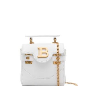 Balmain mini B-Buzz leather tote bag