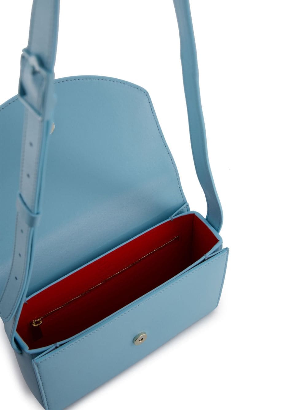 Christian Louboutin small Loubi54 nappa leather crossbody bag - Image 5