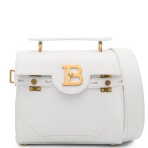 Balmain B-Buzz leather tote bag