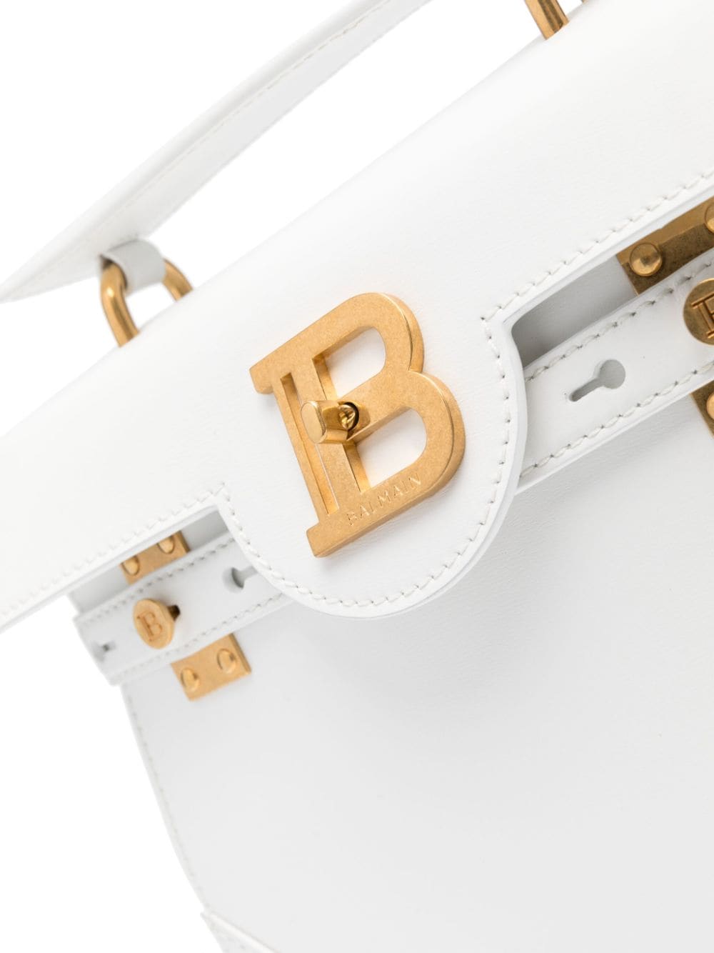 Balmain B-Buzz leather tote bag - Image 4