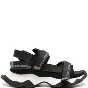 Dsquared2 logo-embossed chunky sandals