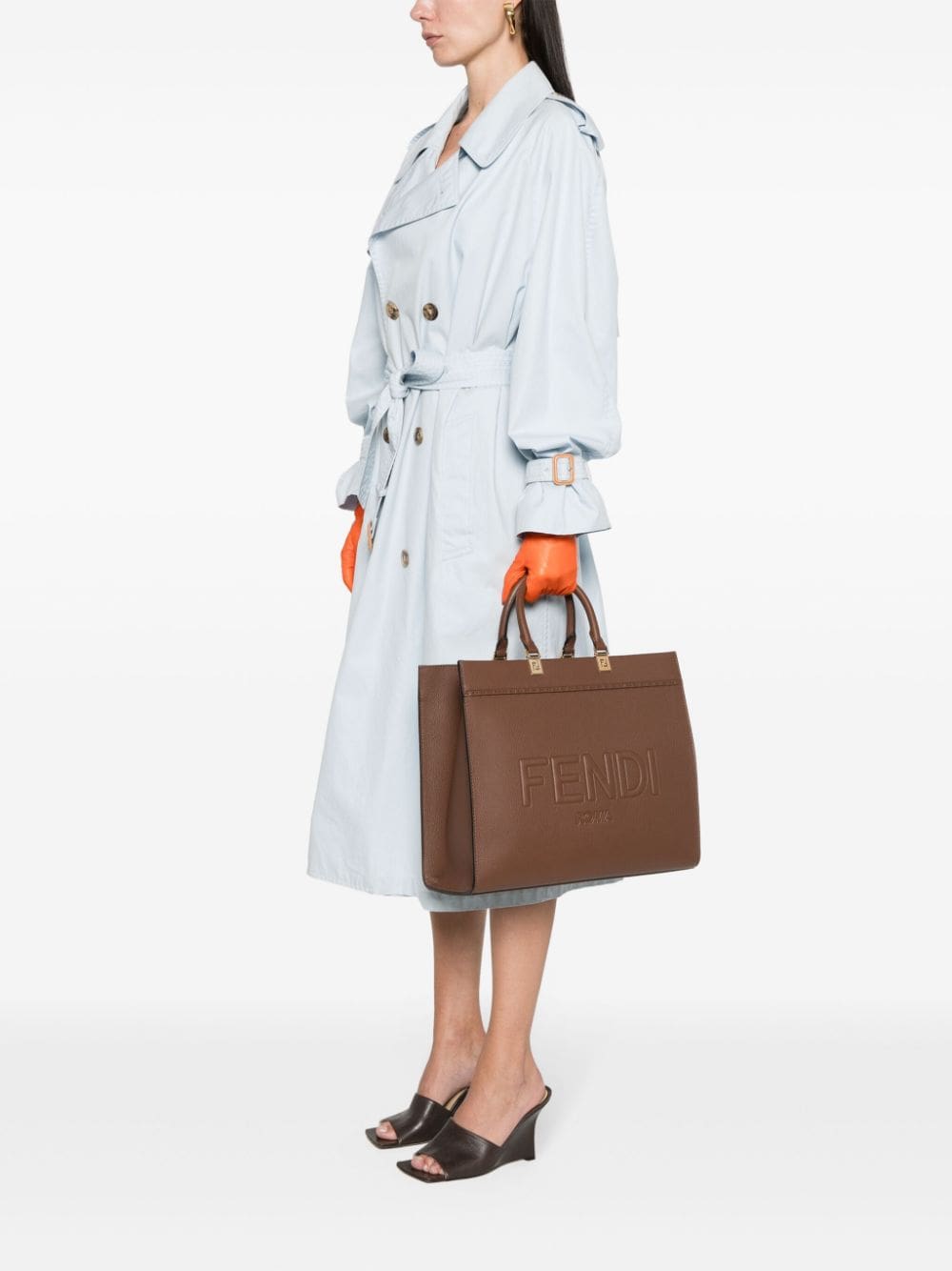 FENDI medium Sunshine leather bag - Image 2