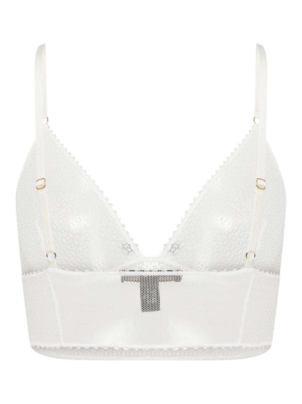 Kiki de Montparnasse triangle-cup crochet bra - Image 2