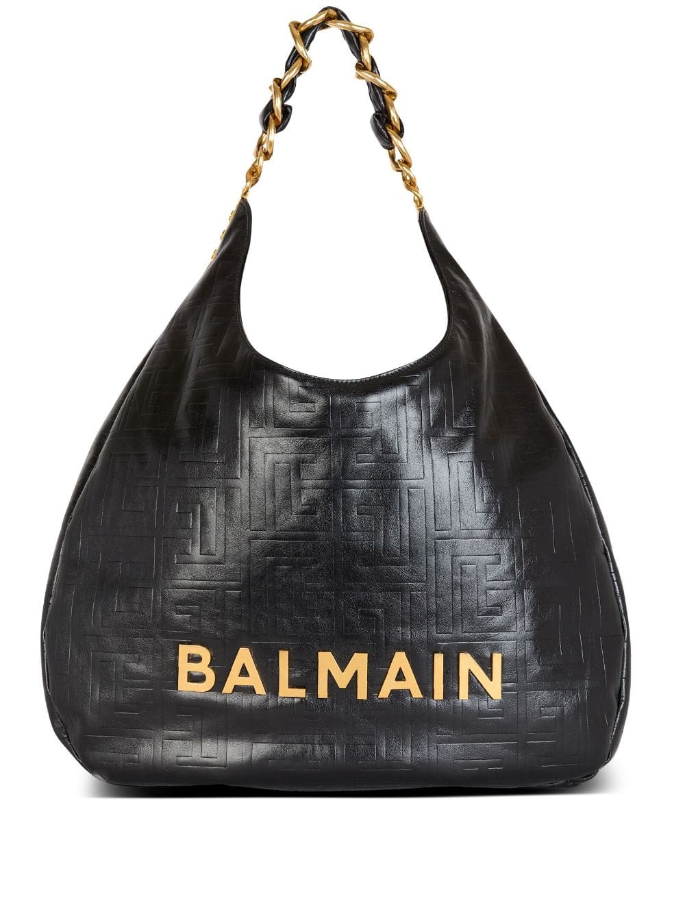 Balmain 1945 leather shoulder bag