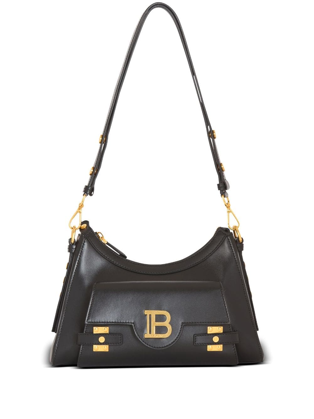 Balmain B-Buzz leather shoulder bag
