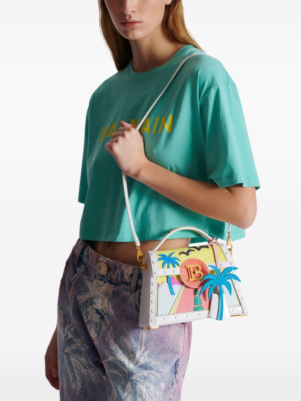 Balmain B-Buzz Dynasty Postcard bag - Image 3