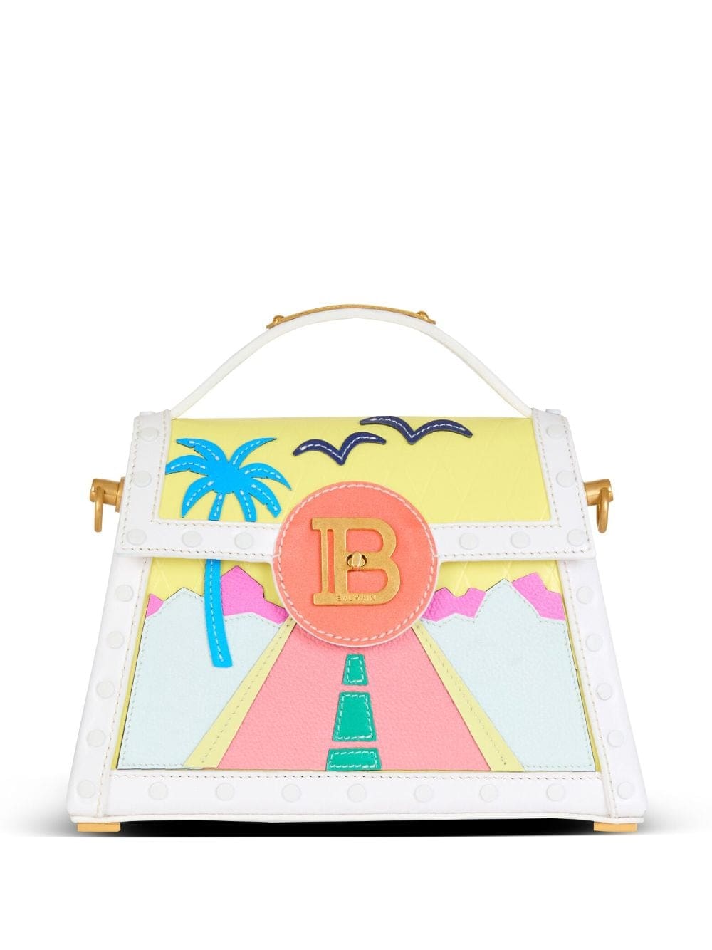 Balmain B-Buzz Dynasty Postcard bag