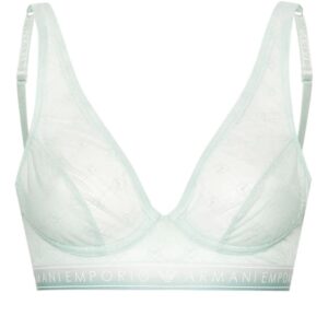 Emporio Armani  logo-jacquard bra