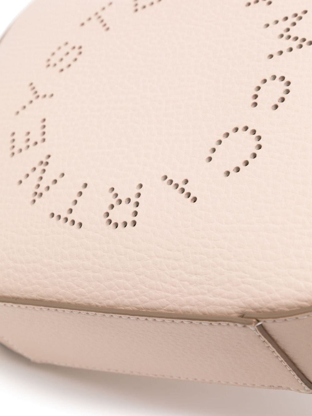 Stella McCartney logo-perforated faux-leather mini bag - Image 4