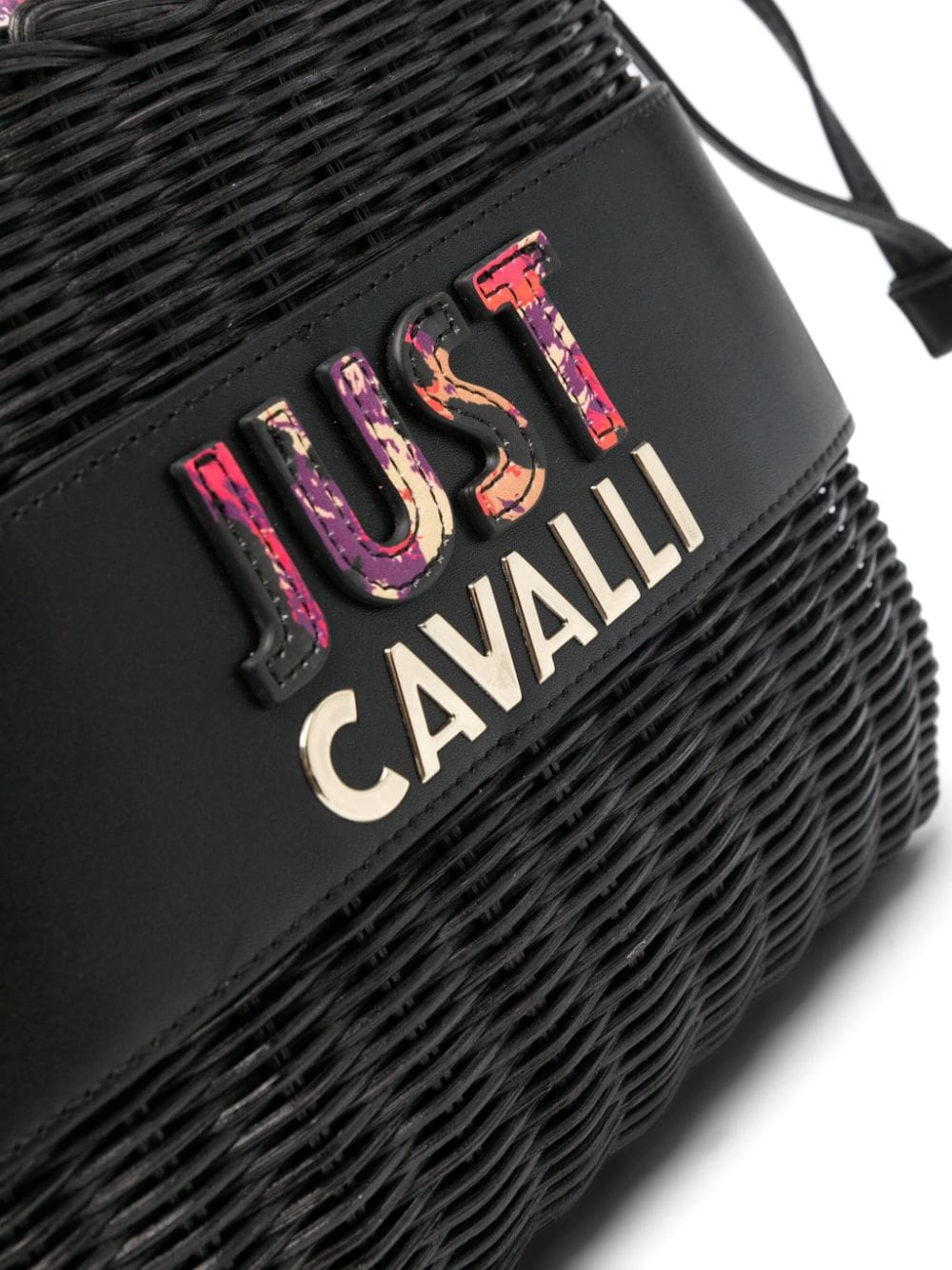 Just Cavalli logo-embossed tote bag - Image 3