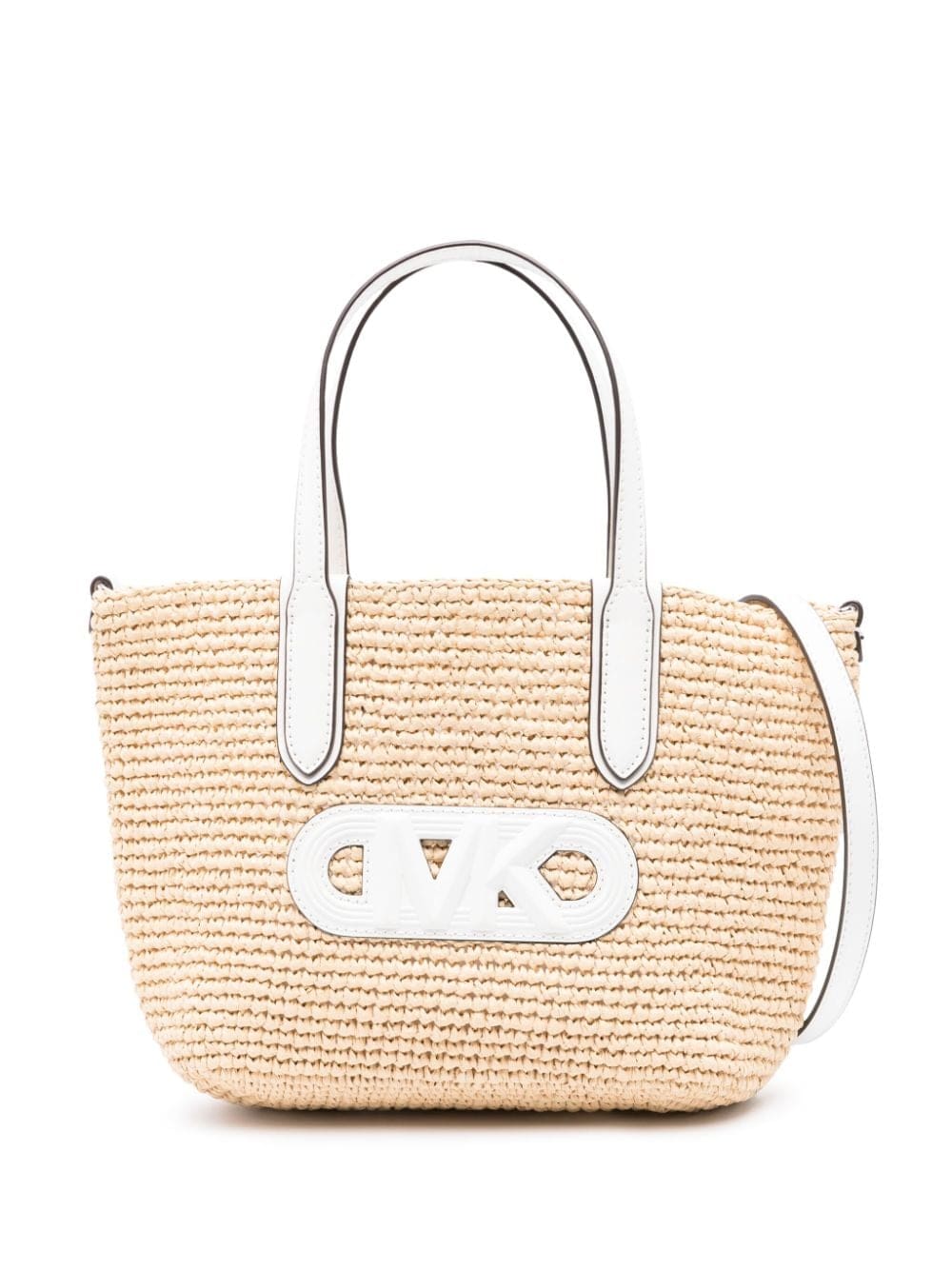 Michael Kors logo-patch tote bag