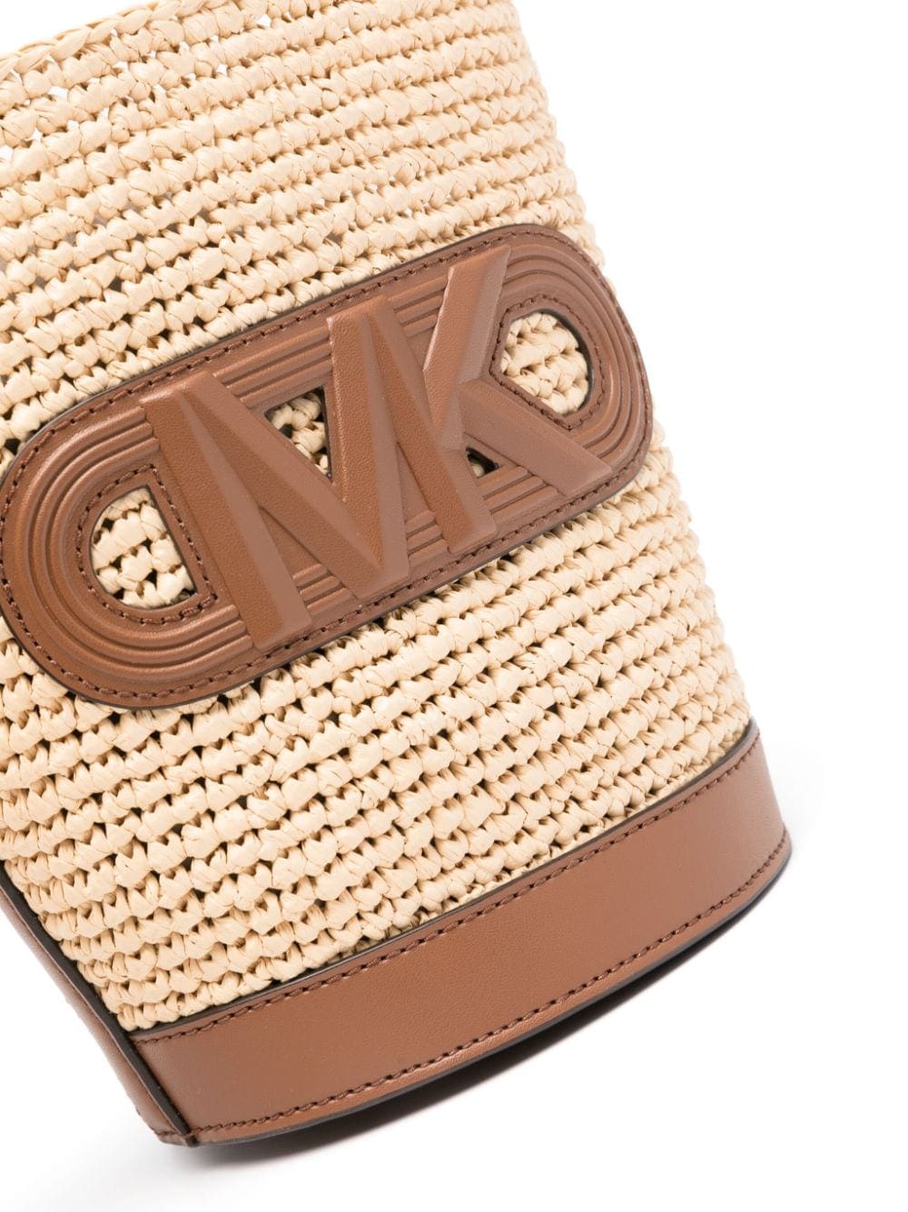 Michael Kors logo-patch bucket bag - Image 4
