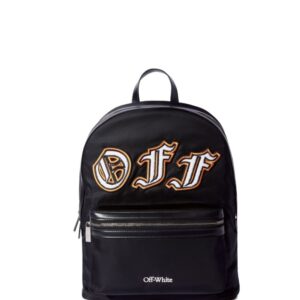 Off-White logo-appliqué backpack