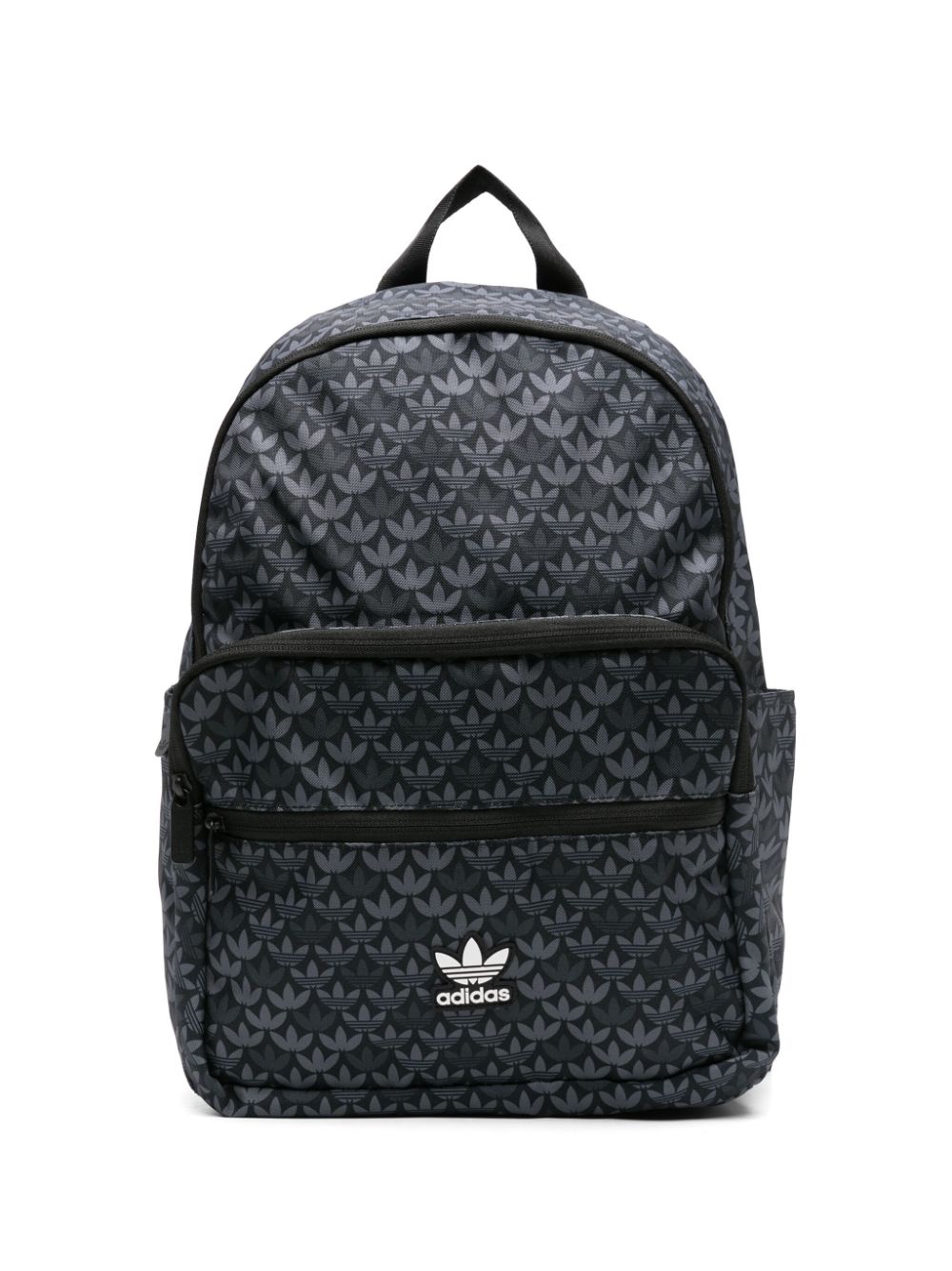 adidas logo-patch monogram-print backpack
