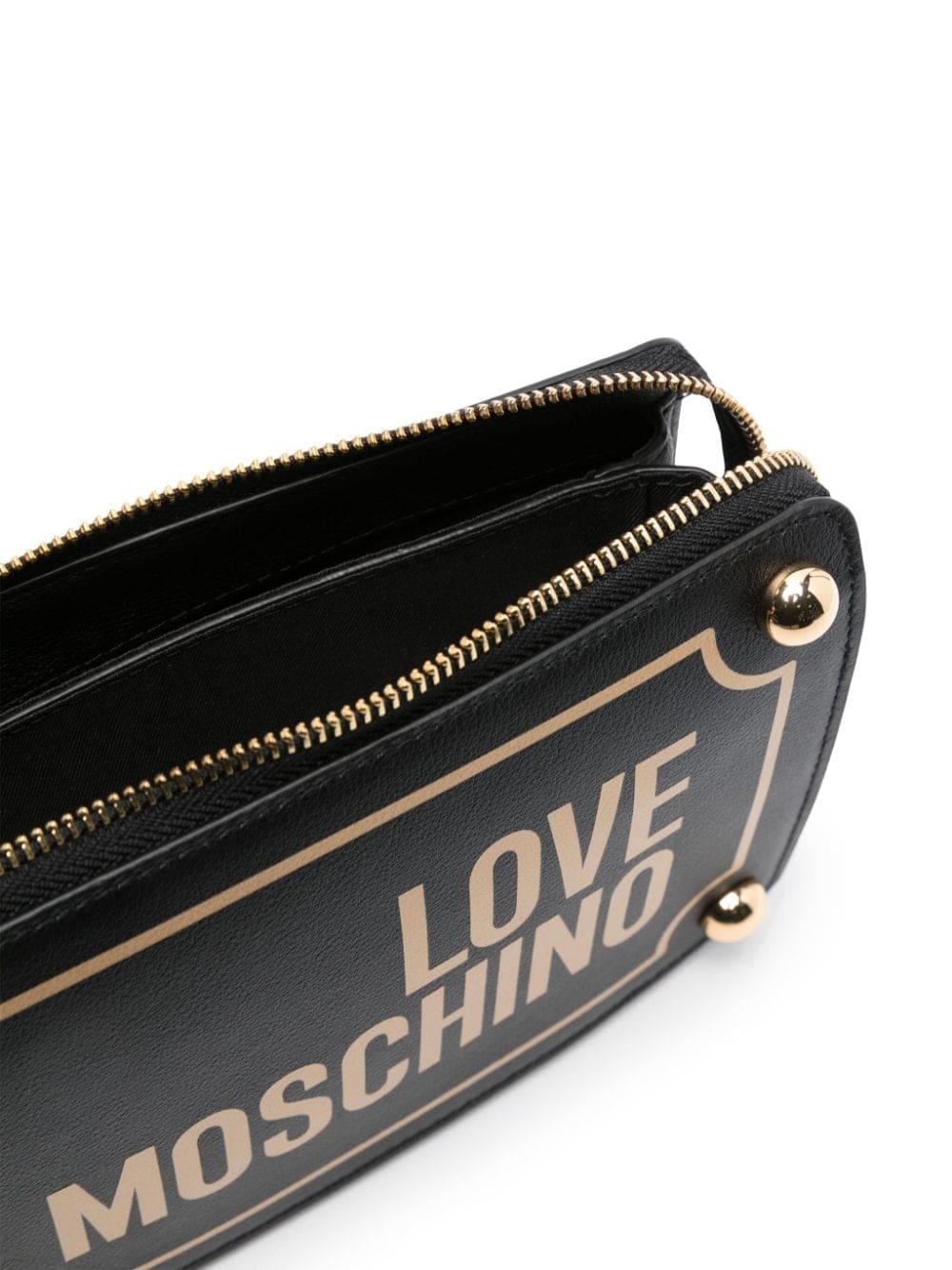Love Moschino logo-print shoulder bag - Image 5