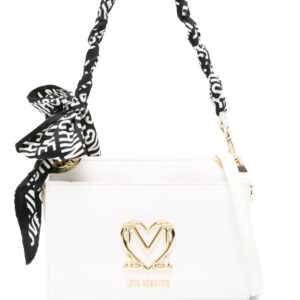 Love Moschino logo-plaque cross body bag